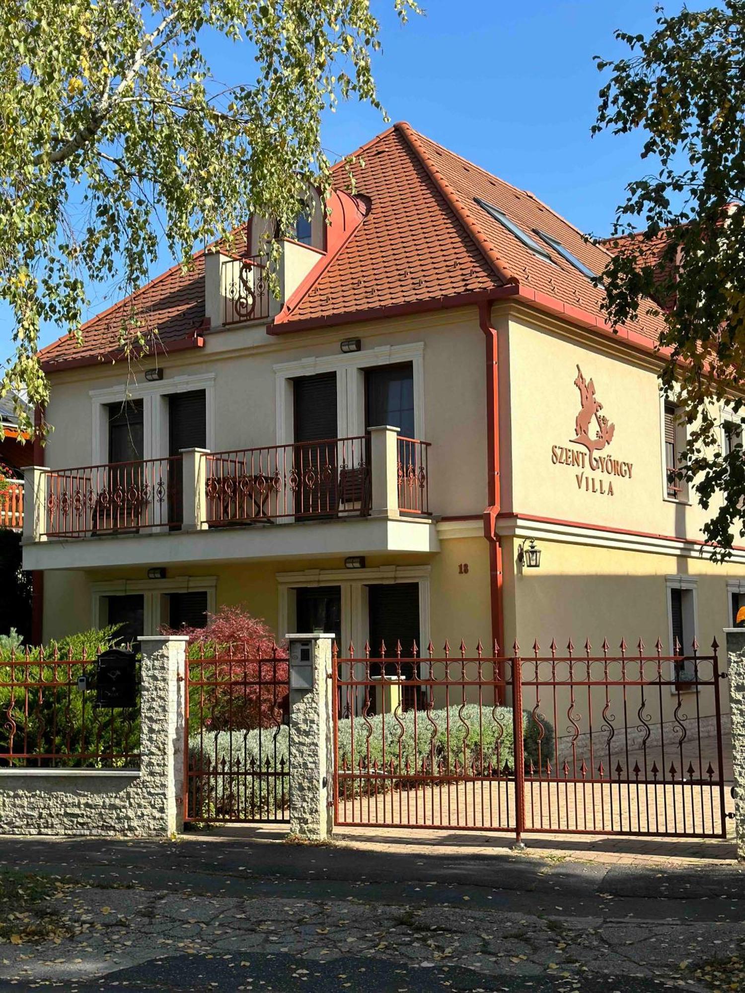 Szent Gyoergy Villa Apartmanhaz Hévíz المظهر الخارجي الصورة